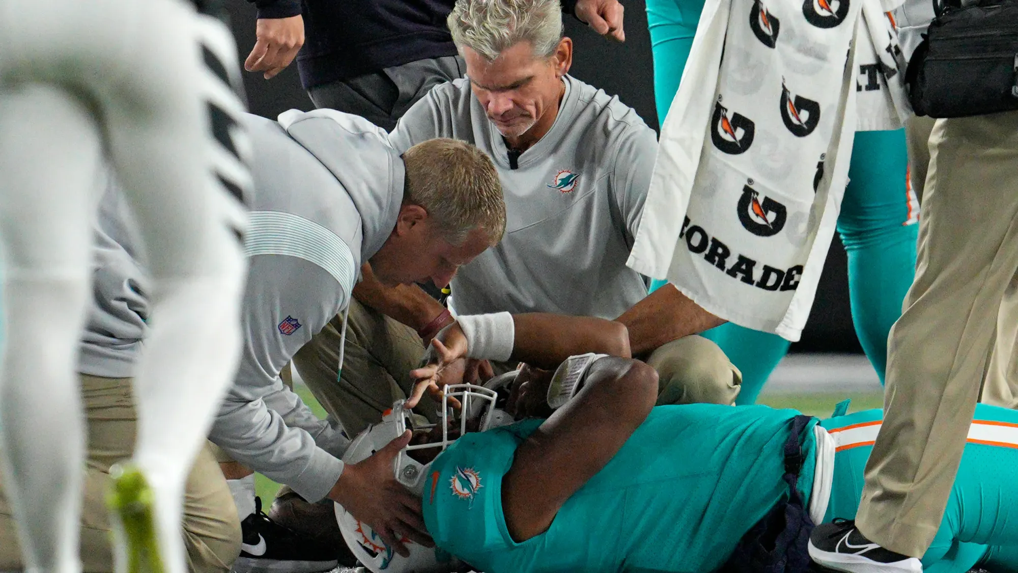 Quarterback Injury Raises Questions About NFL Concussion Protocols