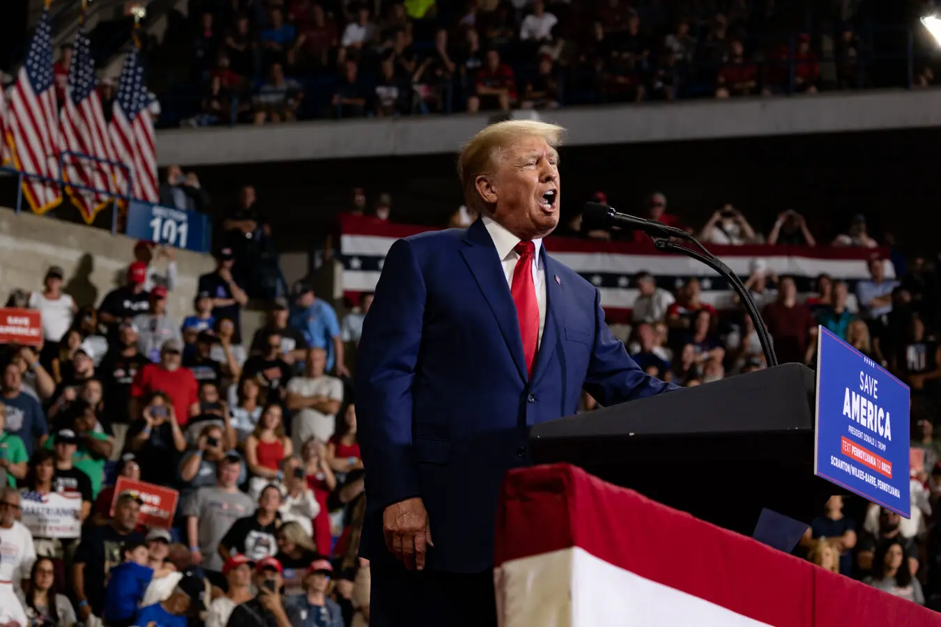 Trump Responds to Biden at Pennsylvania Rally