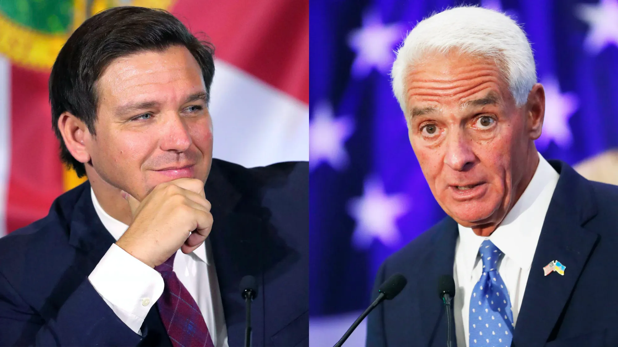 US Midterms: DeSantis, Crist Face Off in Heated Debate