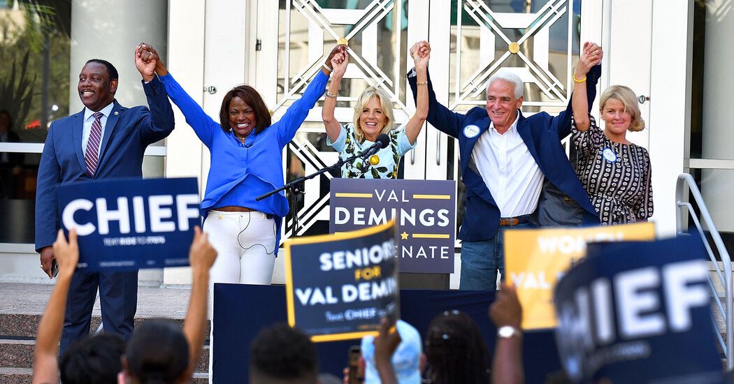 US Midterms: Jill Biden Stumps for Key Campaigns