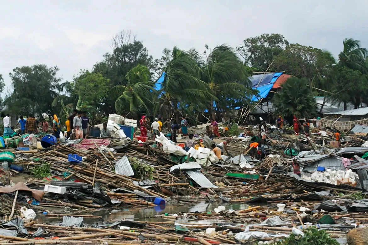 Cyclone Mandous Makes Landfall in India