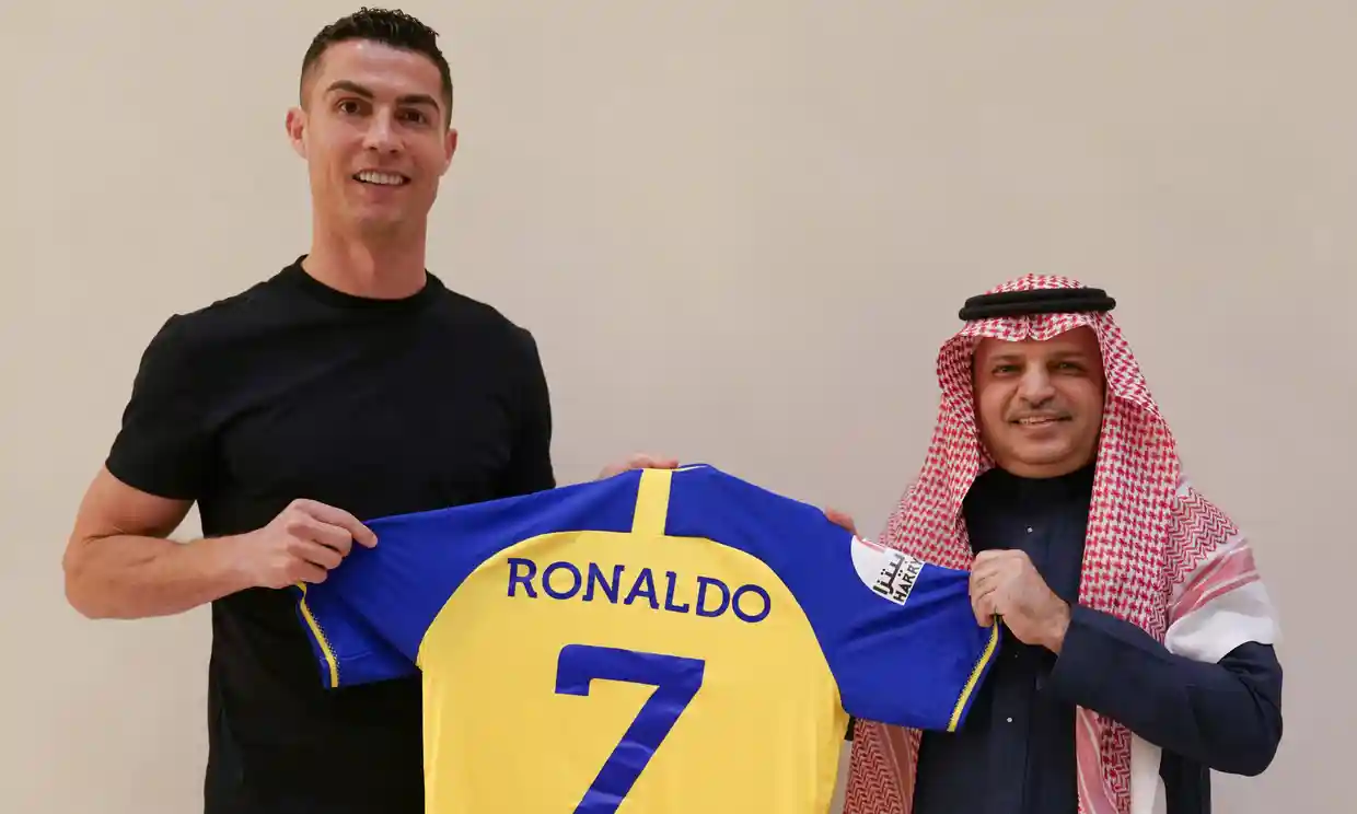 Ronaldo Joins Saudi Arabian Soccer Club