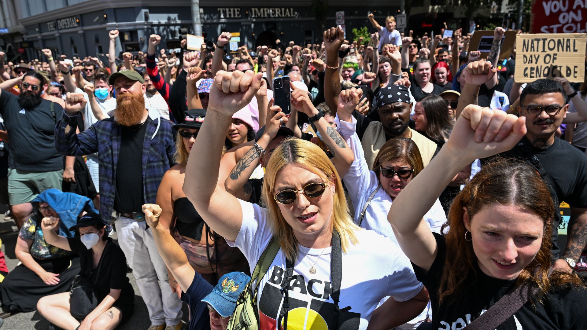 Australia: Thousands Attend 'Invasion Day' Protests