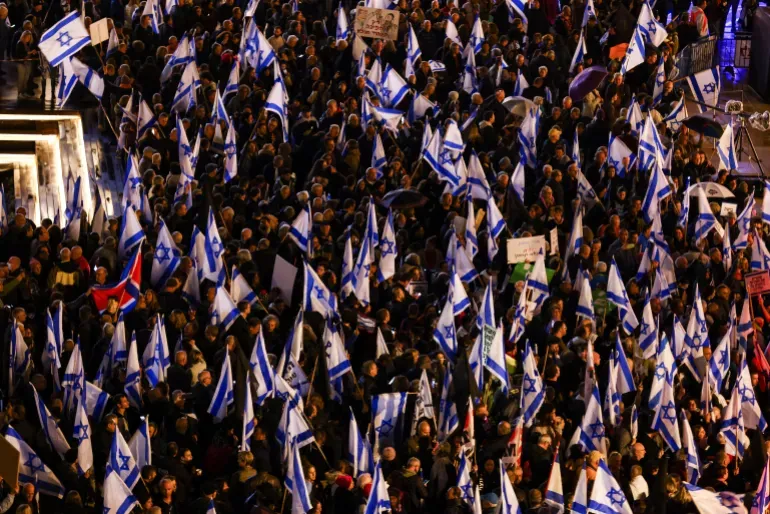 Israelis Protest Netanyahu's Legal Reforms