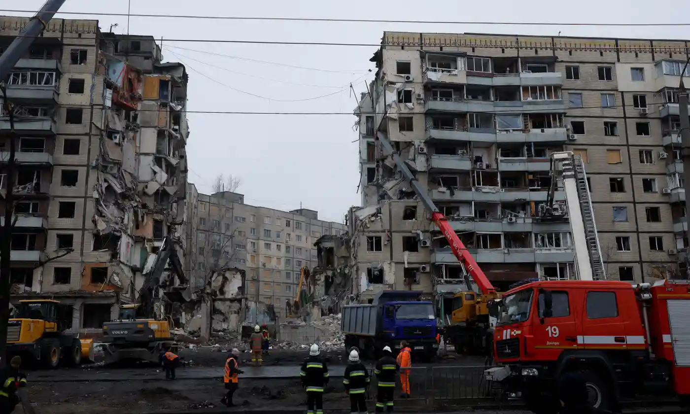 Day 327: Death Toll from Russian Attack on Dnipro Rises to 40