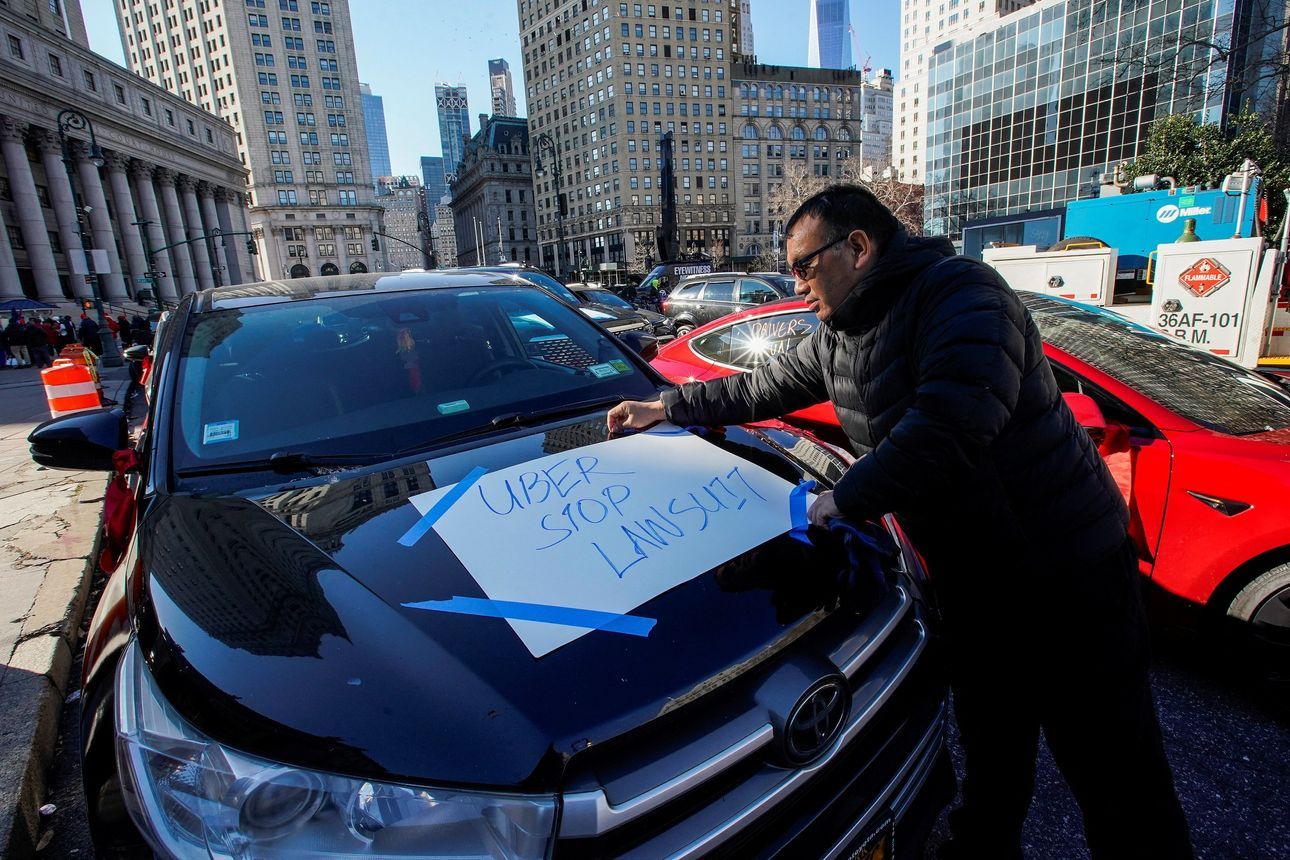 NYC Uber Drivers Strike Over Raise