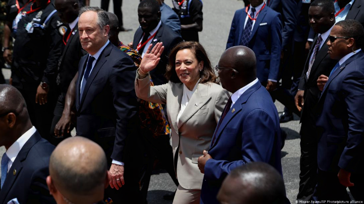 US Vice President Harris Begins Africa Trip