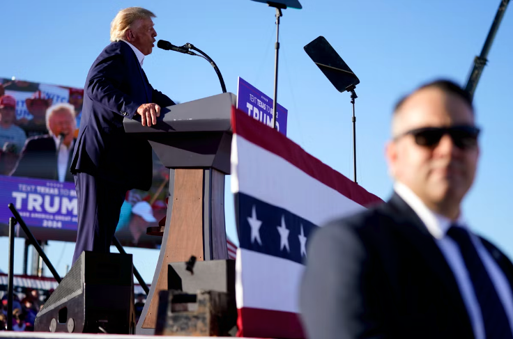 Trump Holds First 2024 Campaign Rally in Waco