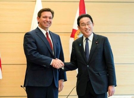 Ron DeSantis Praises "Strong Japan" in Overseas Tour