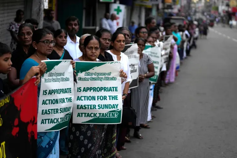 Sri Lanka: Protests on Fourth Anniversary of Easter Bombings