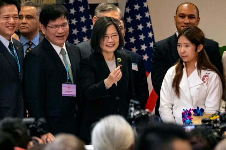 Taiwan Pres. Tsai Ing-wen Visits New York