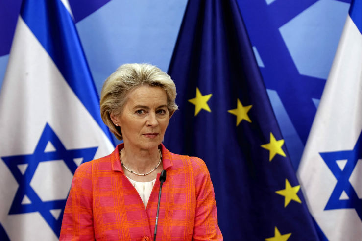 Palestinians Condemn EU's Von Der Leyen for 'Racist Trope' in Message to Israel