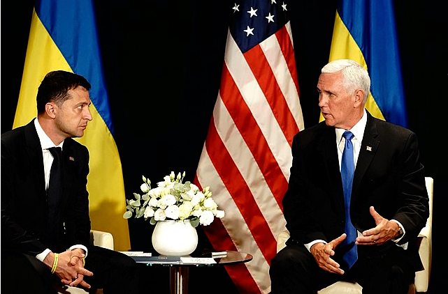 Mike Pence Makes Surprise Visit to Ukraine