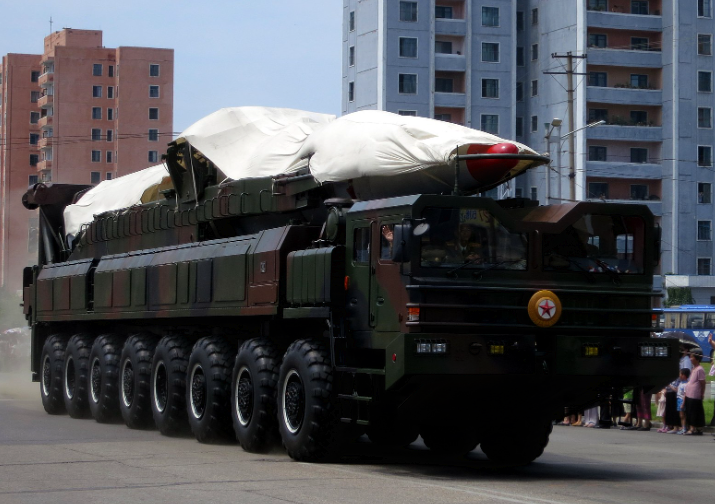 NKorea Showcases New Weapons to Russia, China