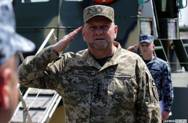 Ukraine's Top General Berates Western Allies for Weapons Shortages