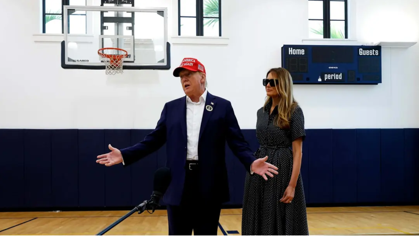 Trump Casts Vote in Florida