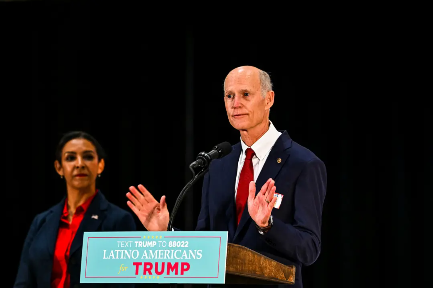 Trump Allies Want Rick Scott to Lead Senate, House Race Still Undecided