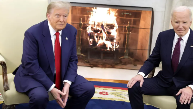 Pres. Joe Biden Hosts Pres.-Elect Donald Trump at the White House