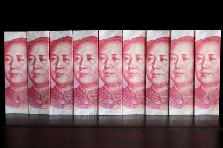 China’s Yuan Sinks To Record Low Against US Dollar post image