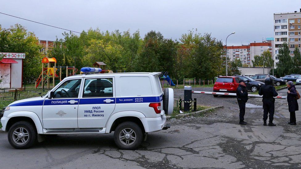 Day 215: Gun Attack at Russian School; Two More Burial Sites Found in Izyum post image