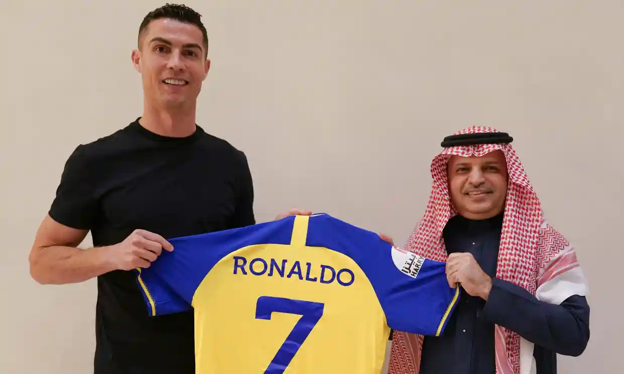 Ronaldo Joins Saudi Arabian Soccer Club post image