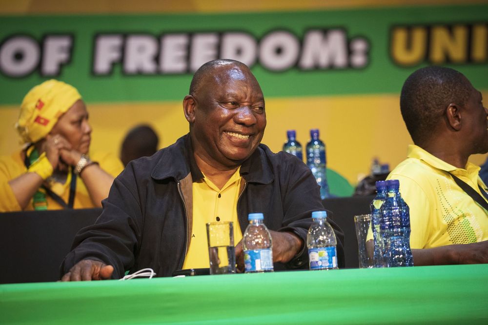 South Africa: Ramaphosa Re-elected Leader of Ruling ANC Party post image