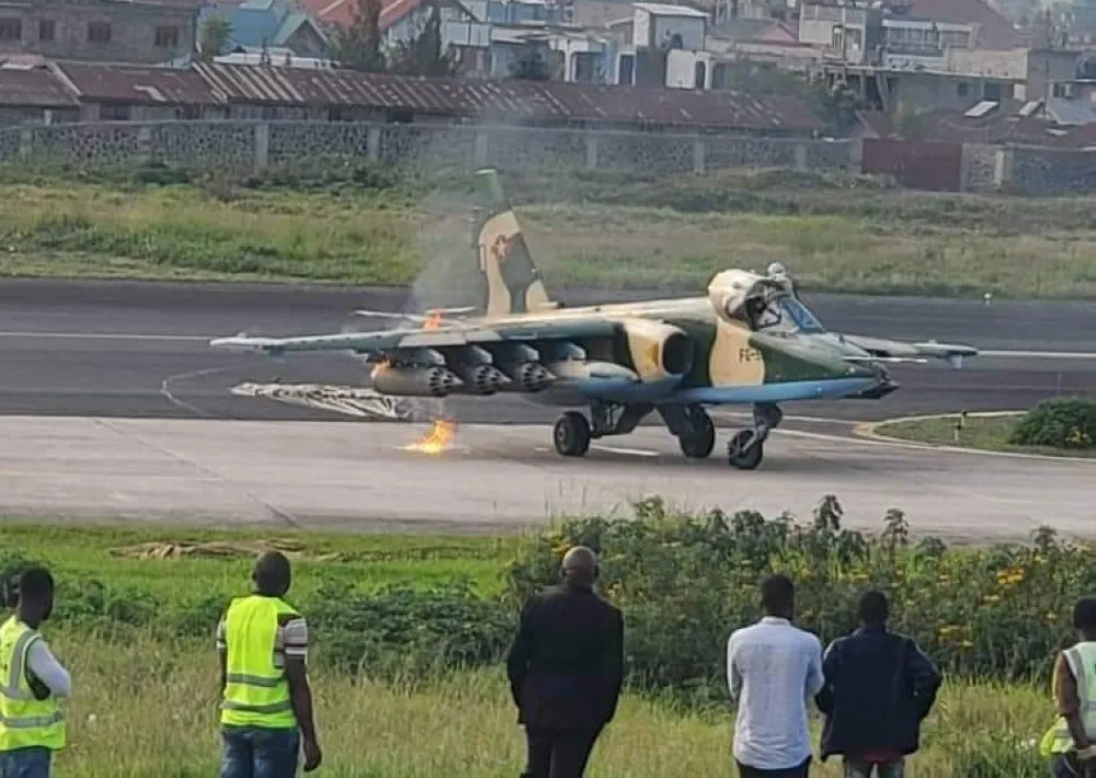 Rwanda Fires at DRC Fighter Jet post image