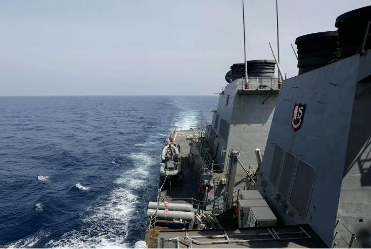 US Warship Sails Through Taiwan Strait Following China Drills post image