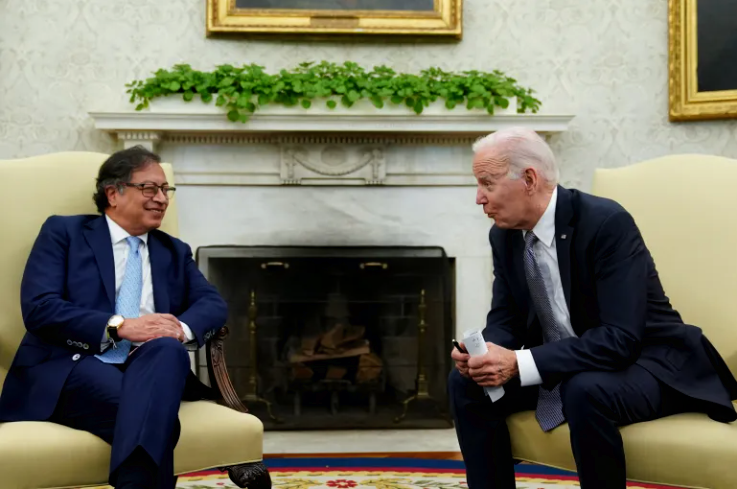 Biden Hosts Colombia Leader Petro At White House post image