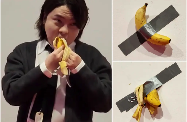 Korean Student Eats $120K Banana Artwork post image
