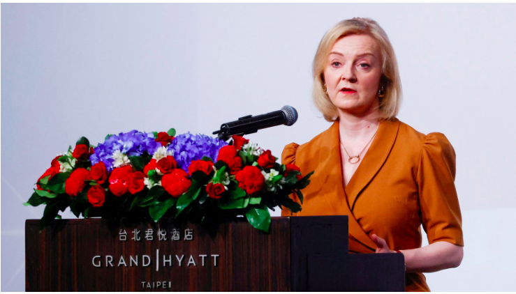 Truss Visits Taiwan, Urges West to Counter China post image